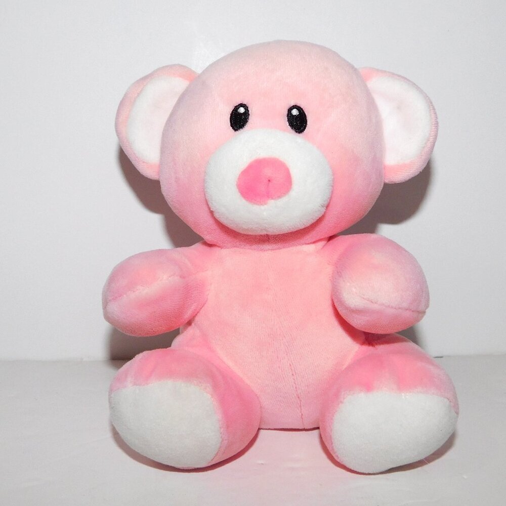 Ty Baby Princess Pink White Bear 6" plush Stuffed lovey 2017